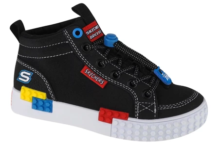 buty sneakers dla chłopca Skechers Kool Bricks 402223L-BKMT